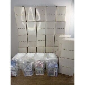 Lenox Spice Village 1989 Full 24-Piece Set BRAND NEW IN BOXES Never Used Mint